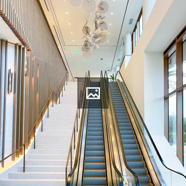 Escalator in a Hotel Interior