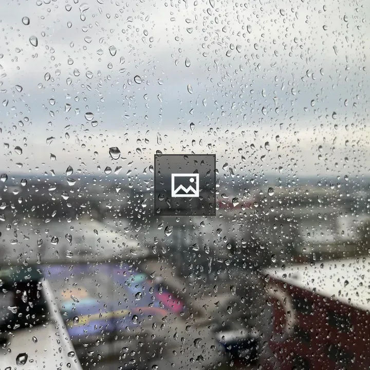Raindrops on a Window