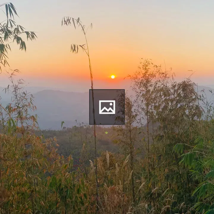 Beautiful Sunrise in Keokradong