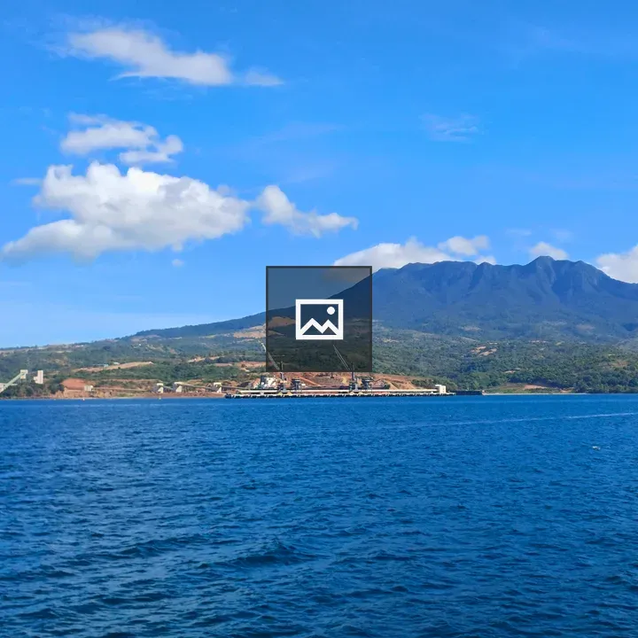 Coastal Ocean and Mountain Landscape