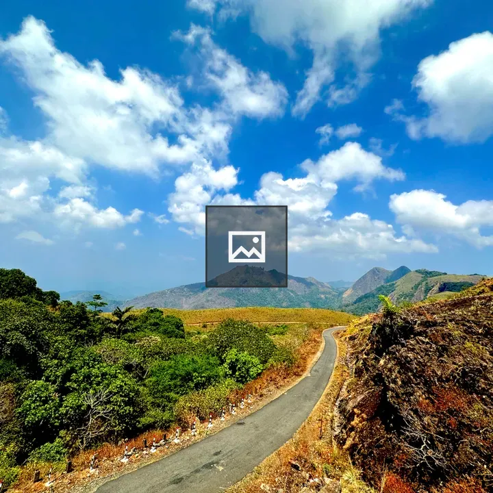 Road Through Forest to Vagamon Hill Station