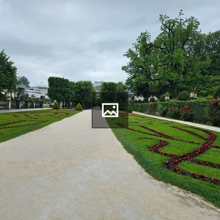 Gravel Pathway in Mirabell Gardens