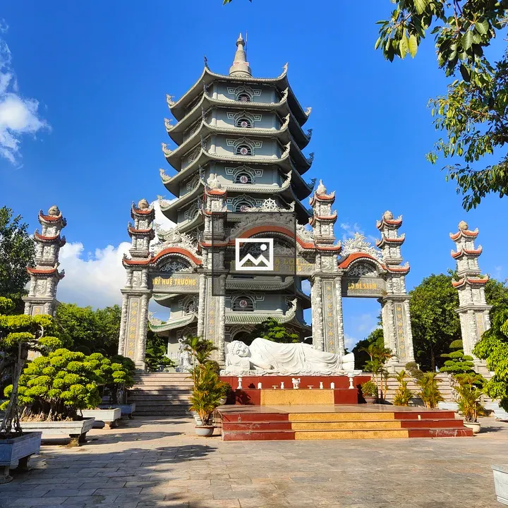 Pagoda at Chùa Linh Ứng Da Nang