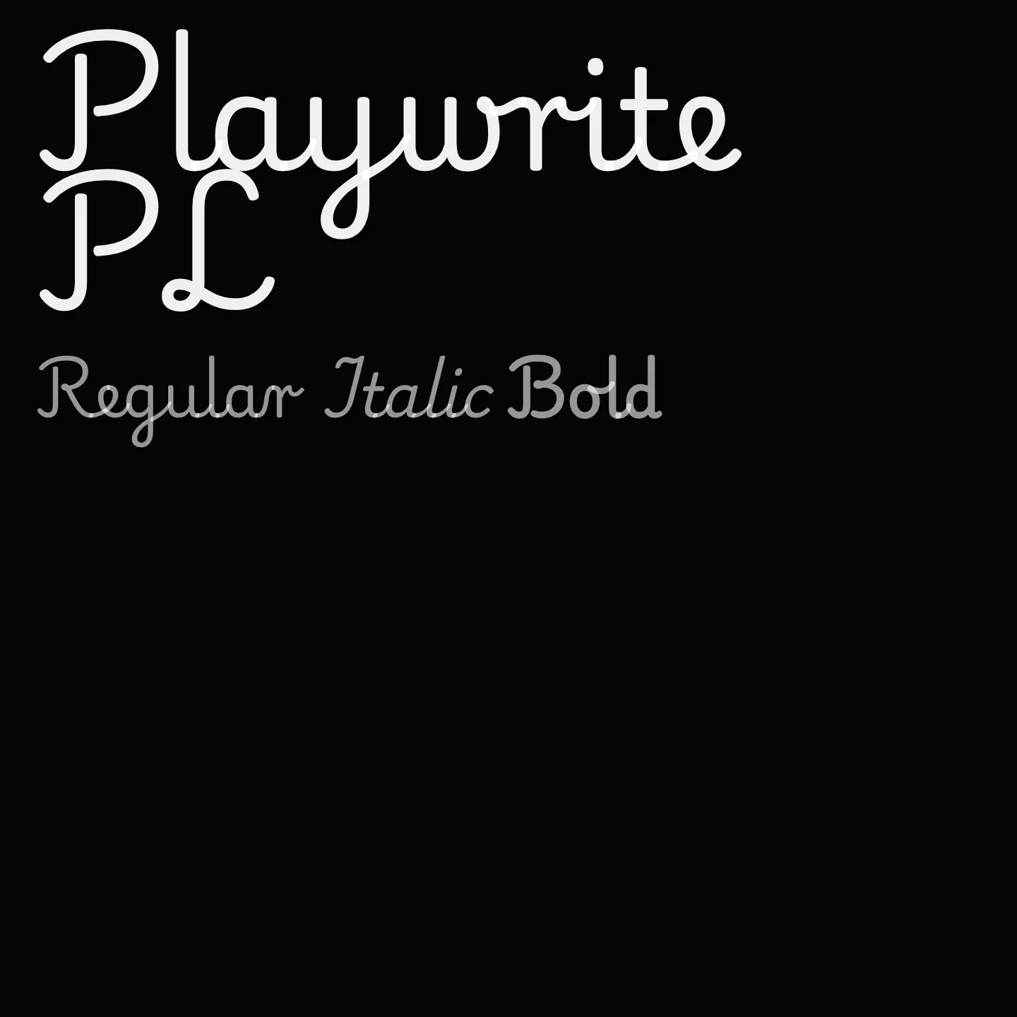 Playwrite PL