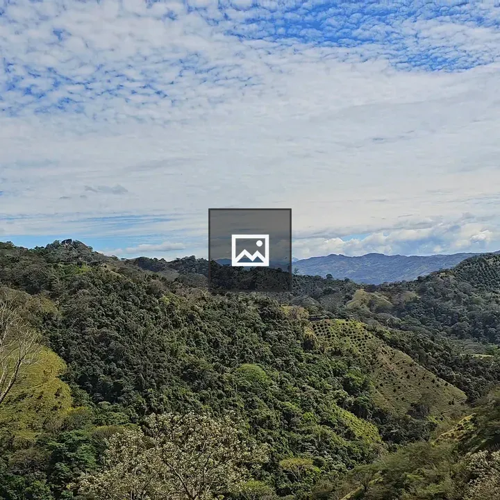 Mountain landscape with hills