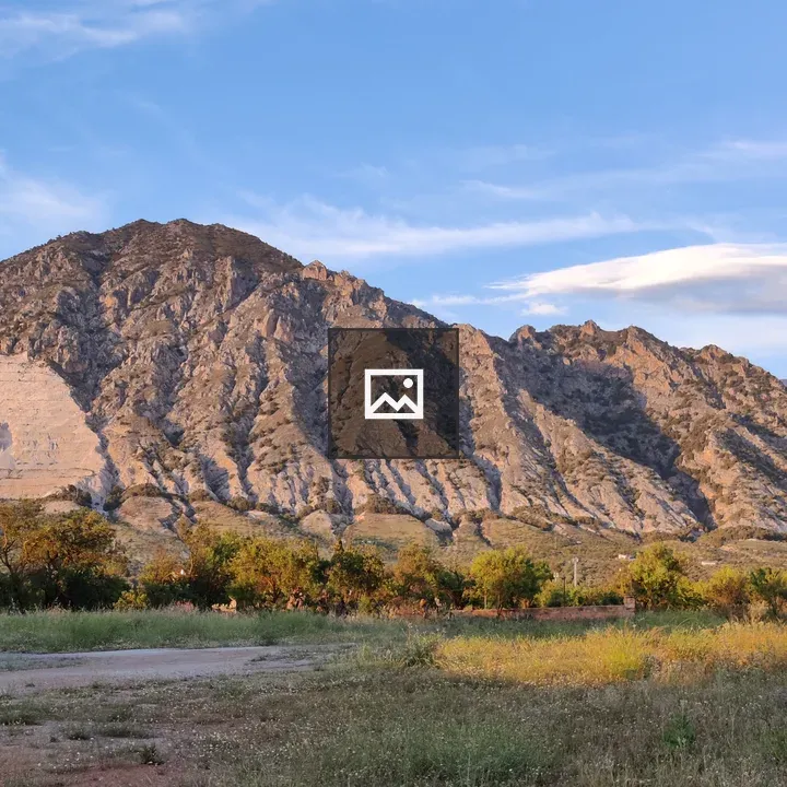 Mountain landscape square photo