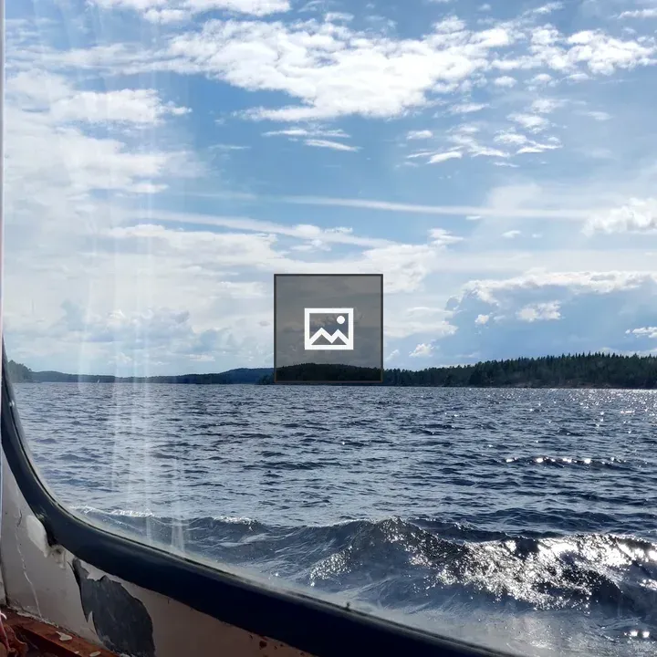 Sailing boat on Lake Päijänne