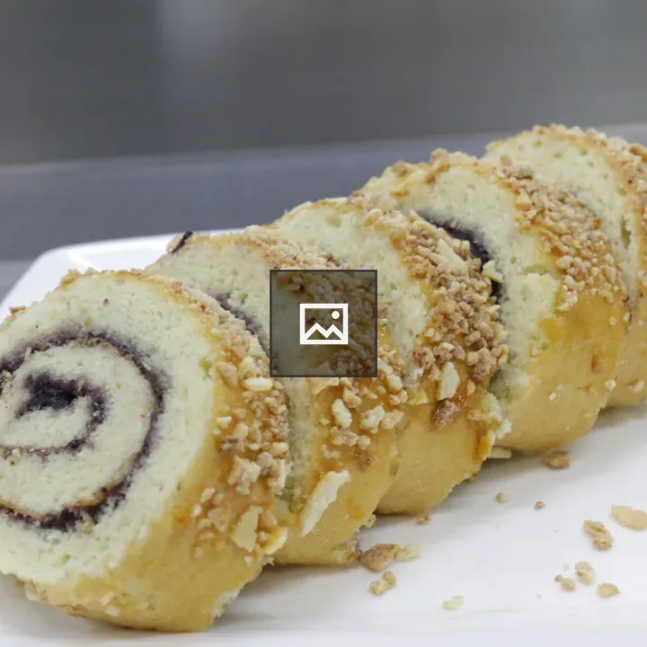 Slices of Jelly Roll Cake