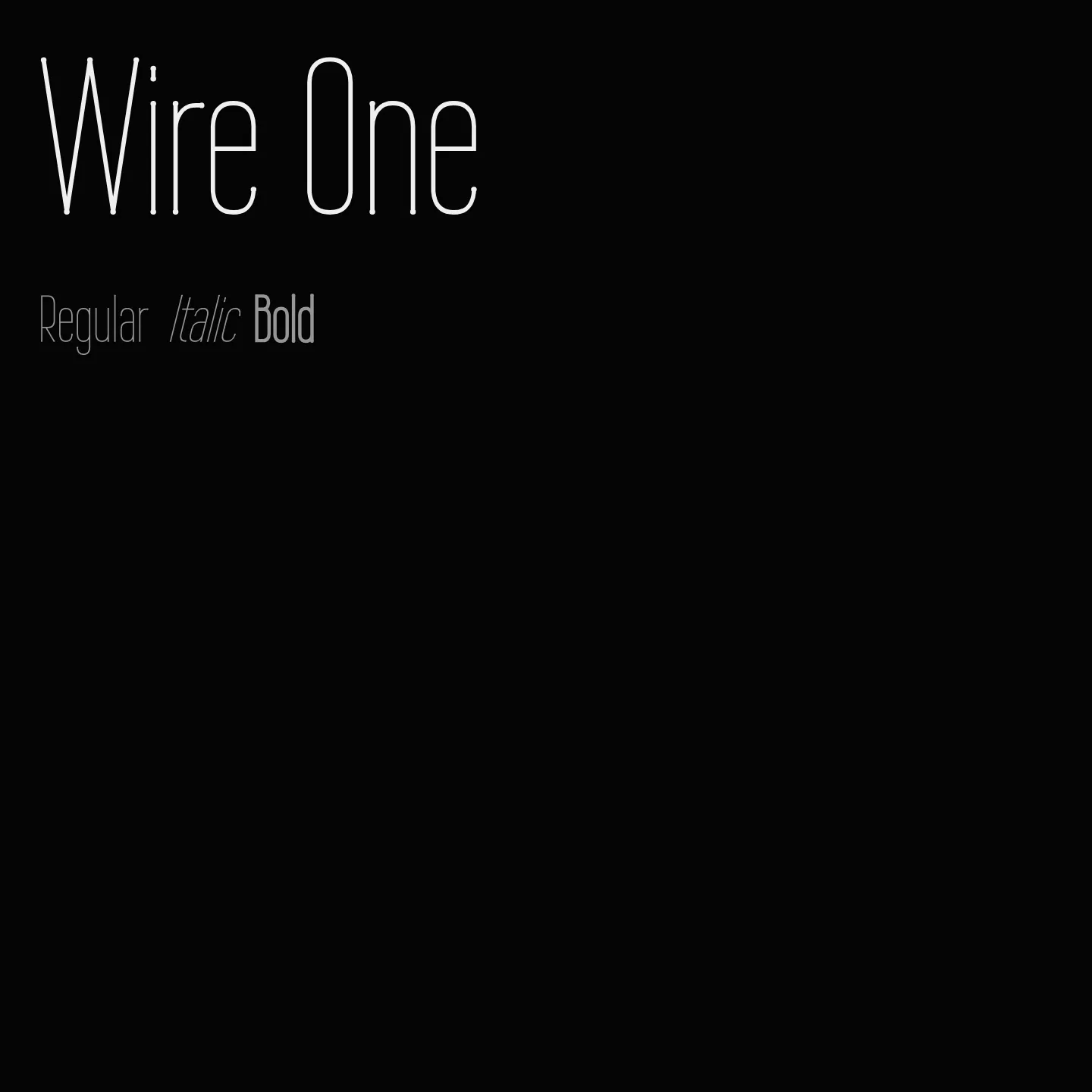 Wire One