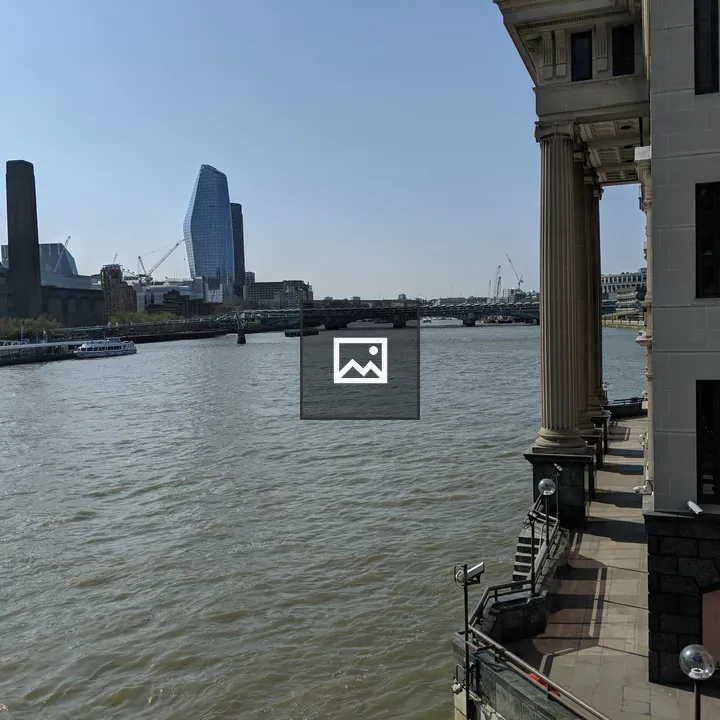 Thames River London Scene