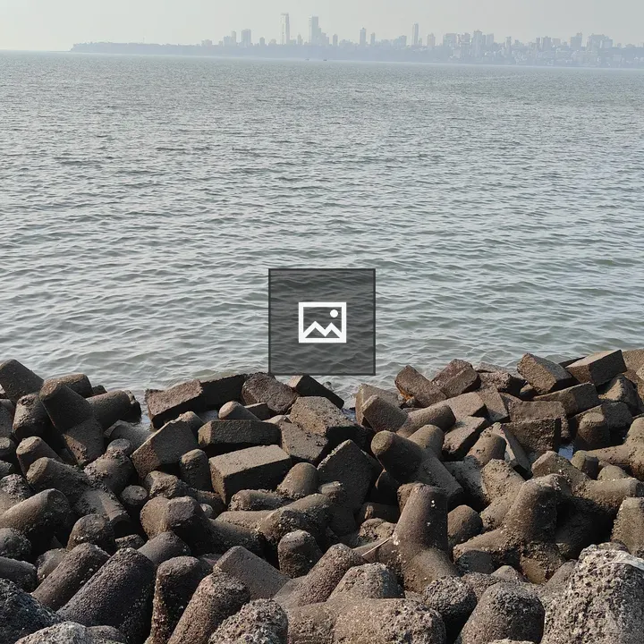 Anti-erosion Stones at Marine Drive