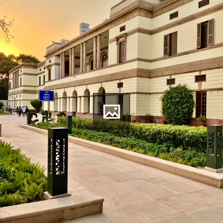 Sunset at Teen Murti Bhavan