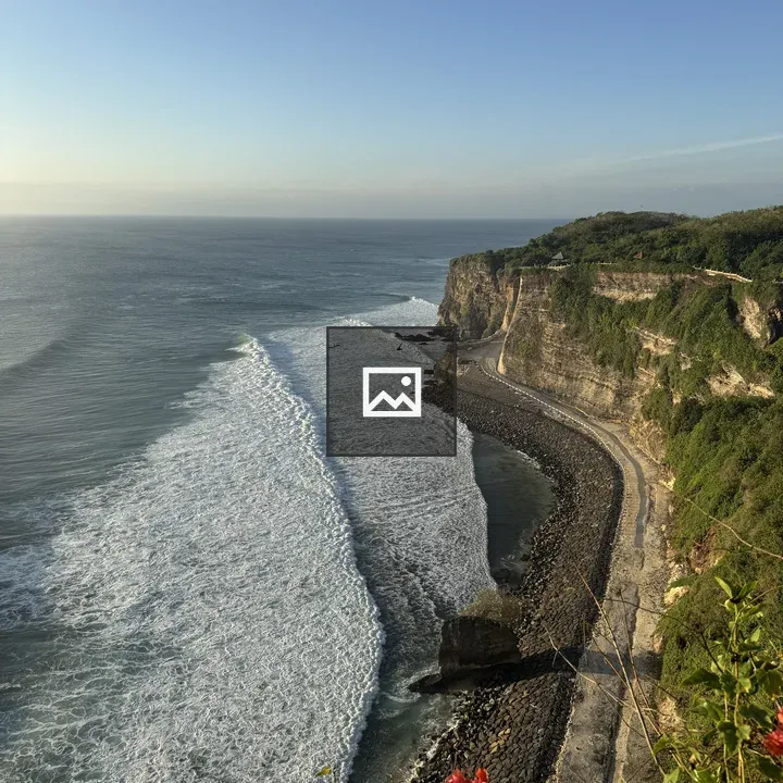 Coastal Cliff with Waves