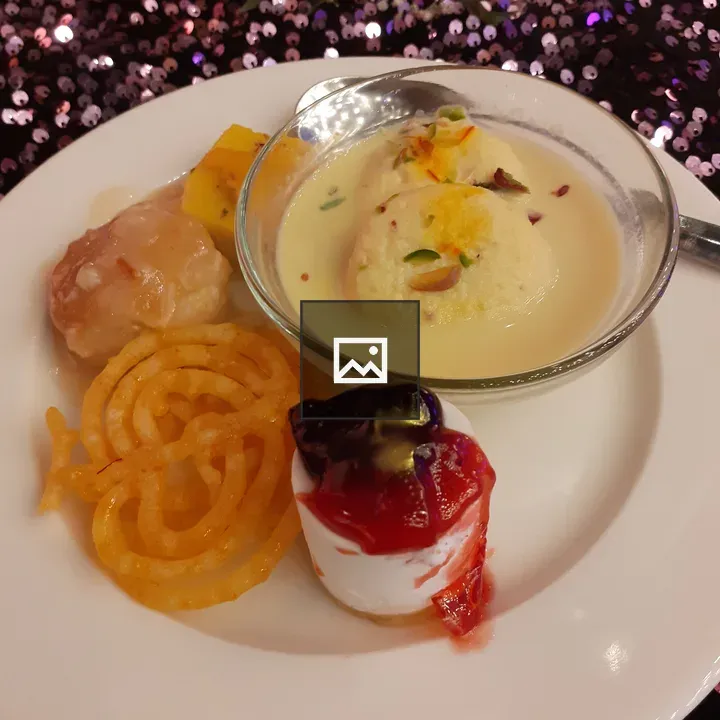 The yummy dessert