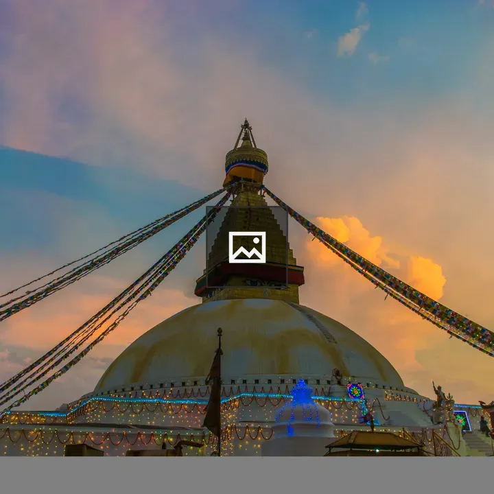 Boudha Stupa at Buddha Purnima
