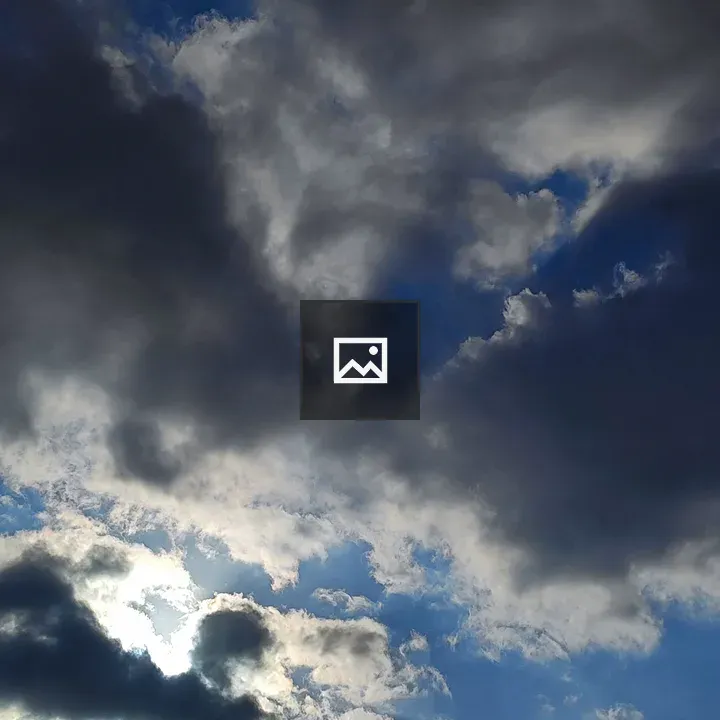 Sky over Costa Rica Cloudy Afternoon