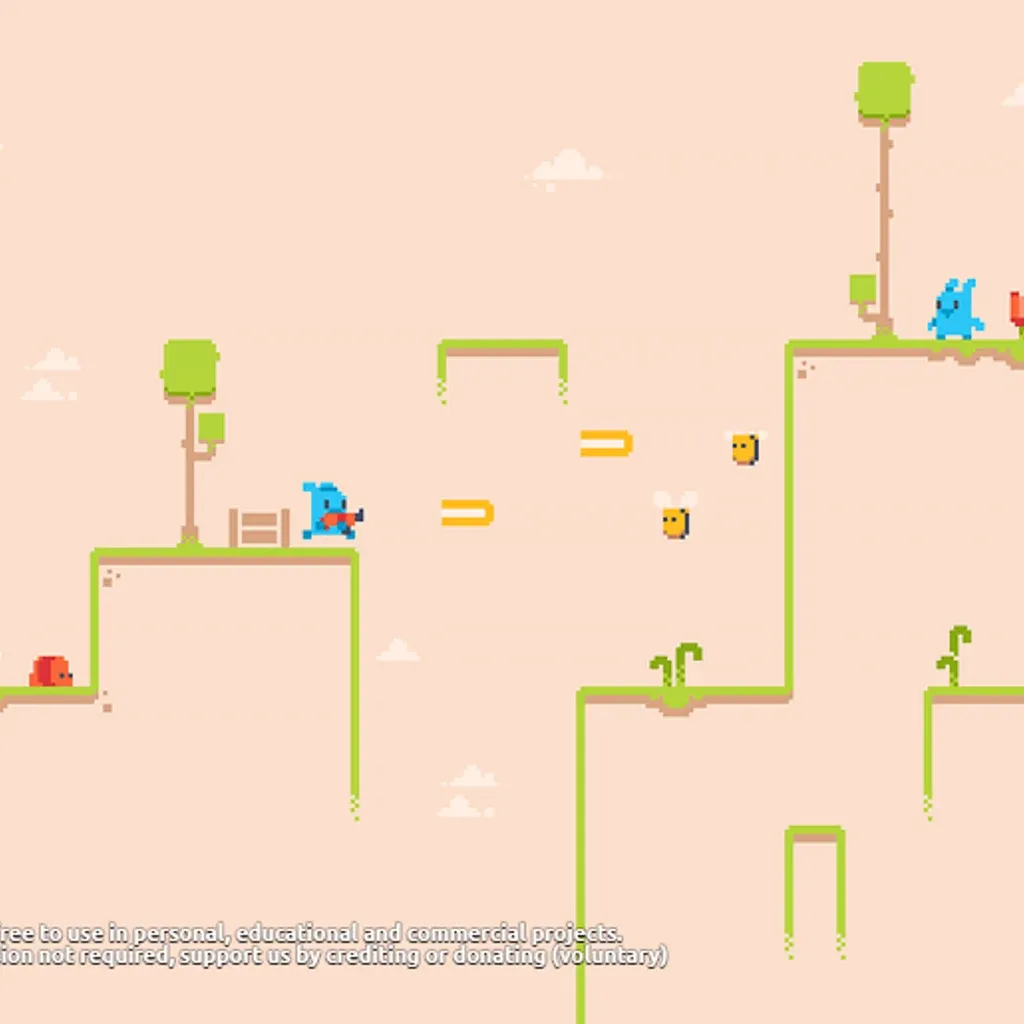 Pixel Line Platformer