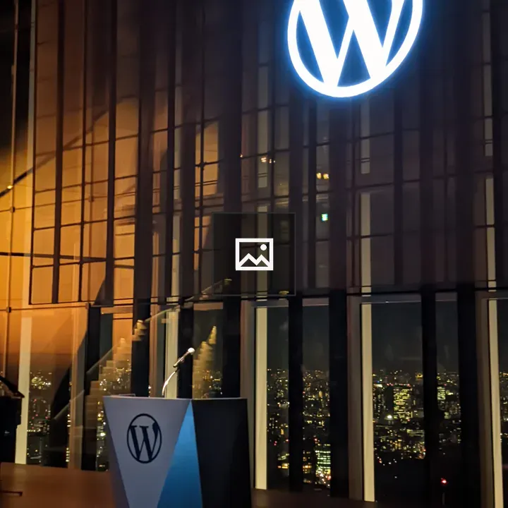 State of the Word podium
