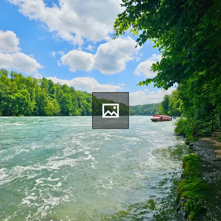 Riverside Path by Turquoise Water