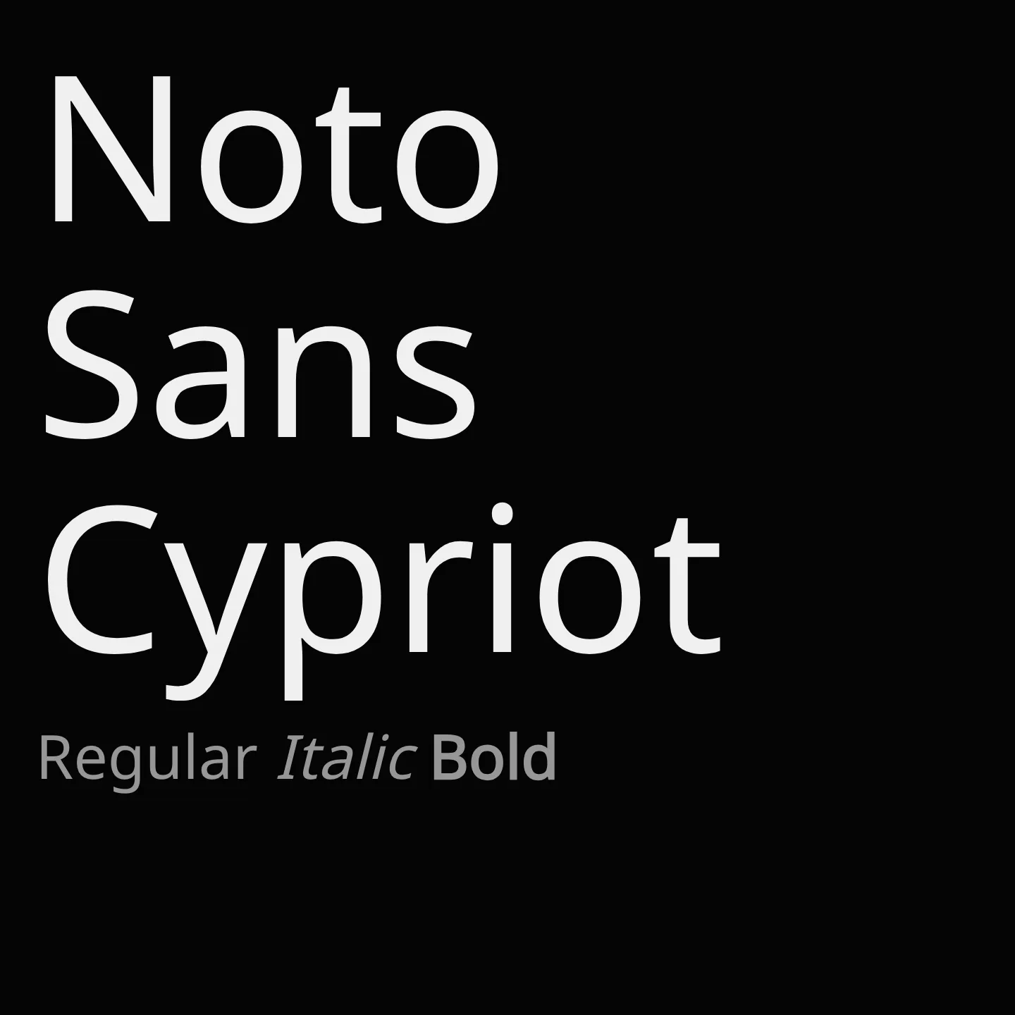 Noto Sans Cypriot