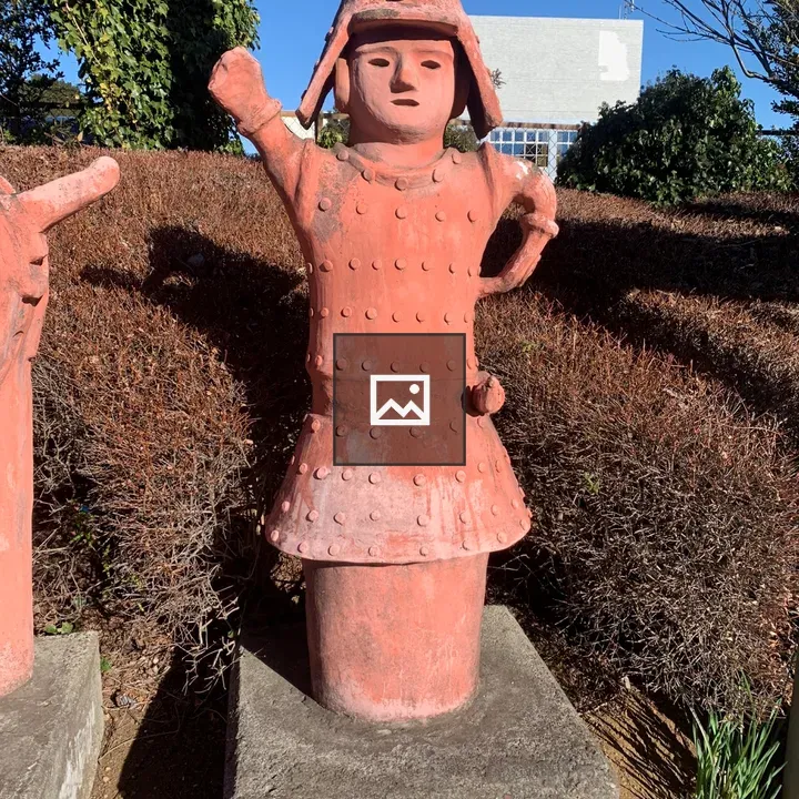 Warrior Haniwa Statue