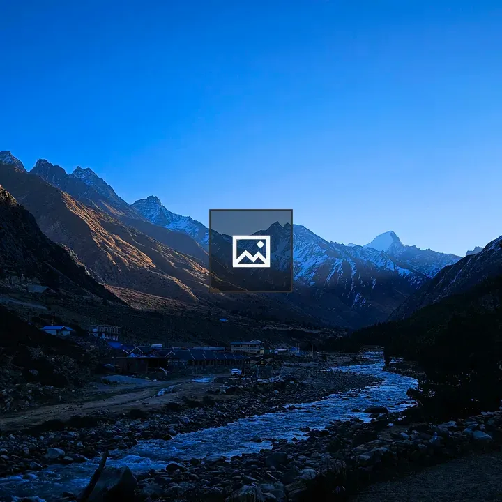 Dawn Mountain Landscape