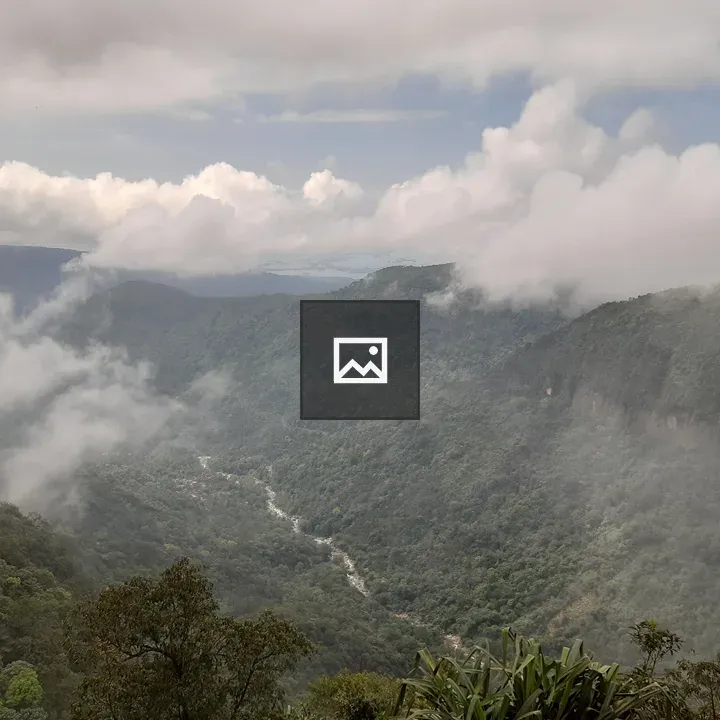 Clouds over the hill