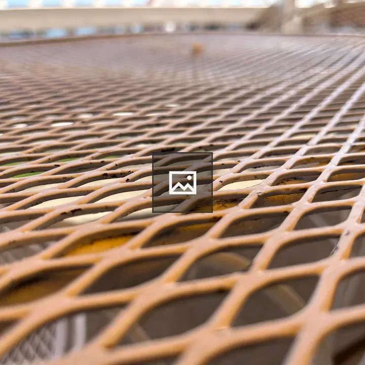 Metal table top