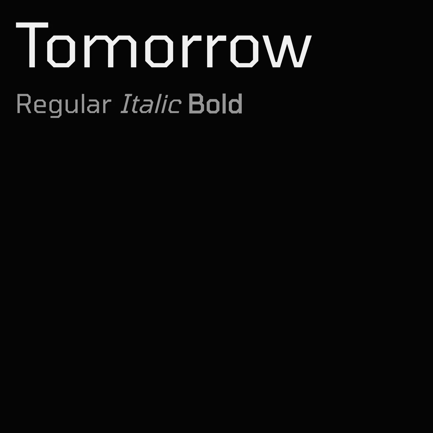 Tomorrow