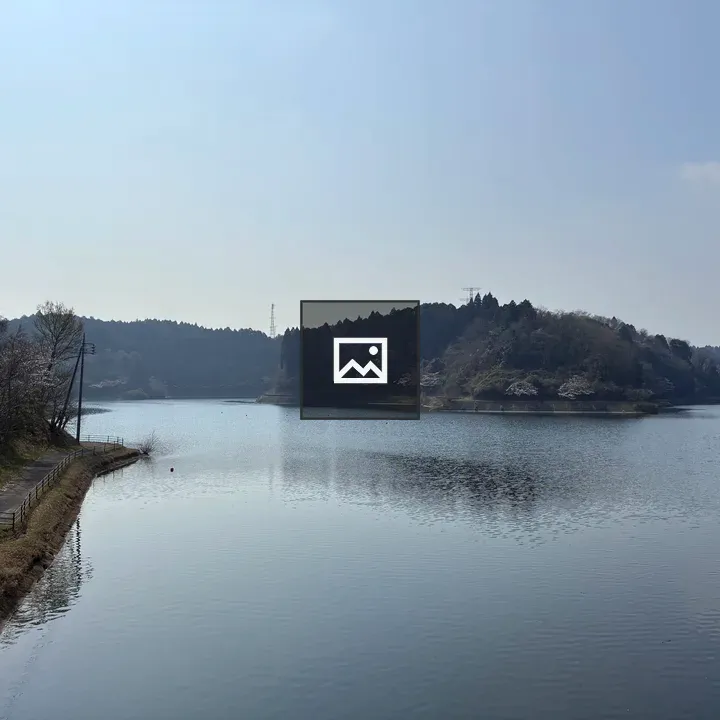Nagara Dam Lake shoreline