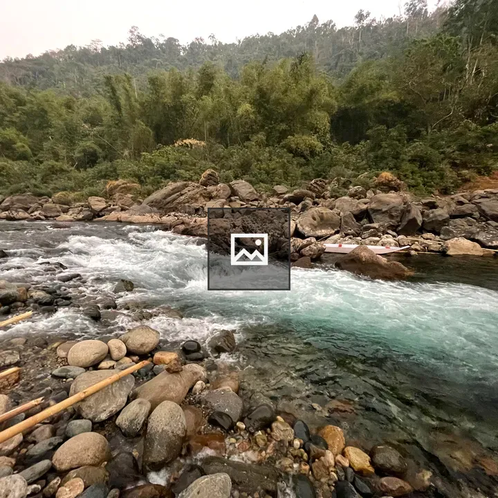 Umngot River Dawki at Sunset