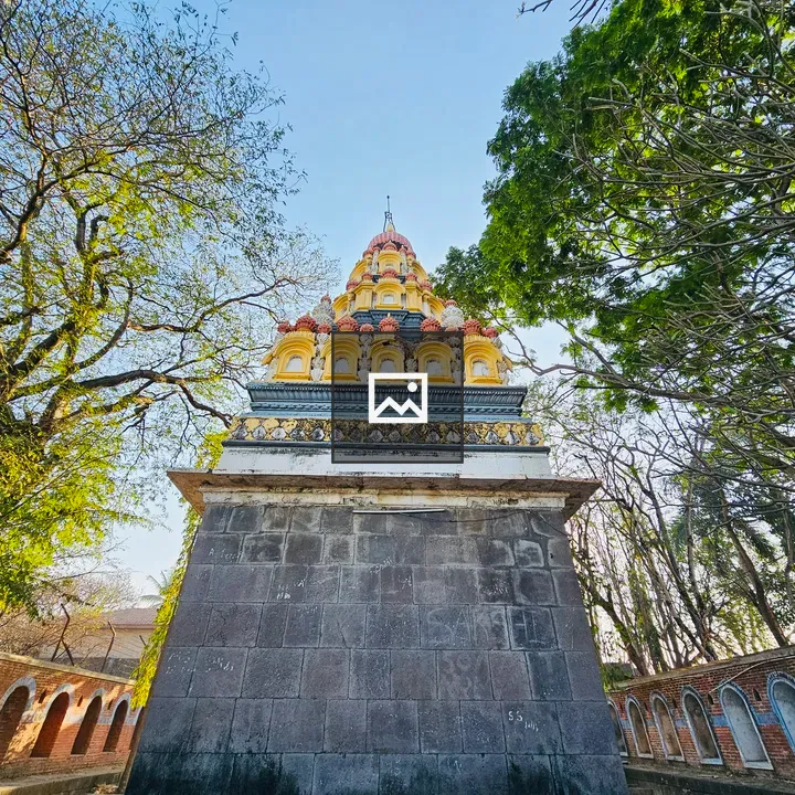 Backyard Temple Tower at Parvati Hill