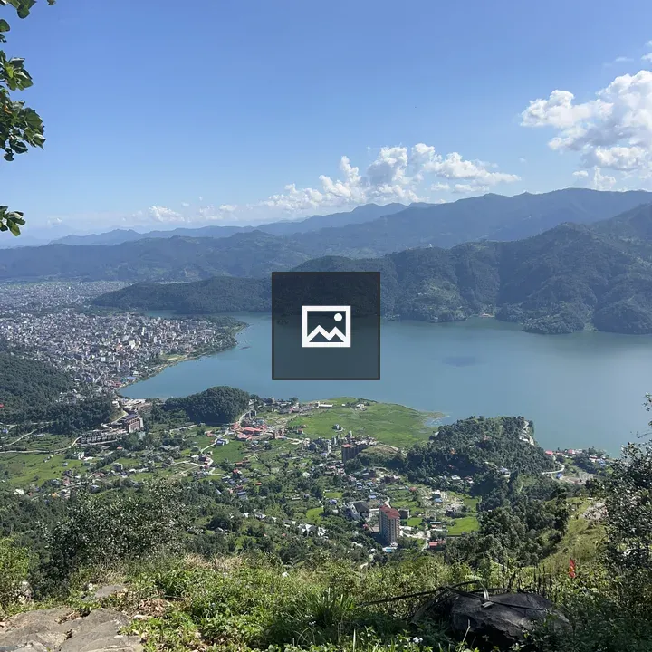 Pokhara View with Phewa Lake