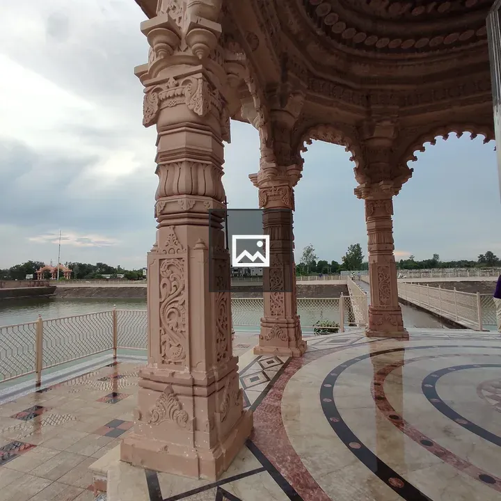 Lake at Vadtal, Gujarat