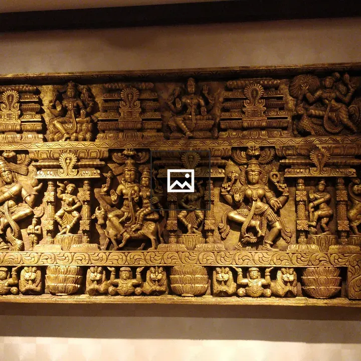 Wooden God Statues Frame