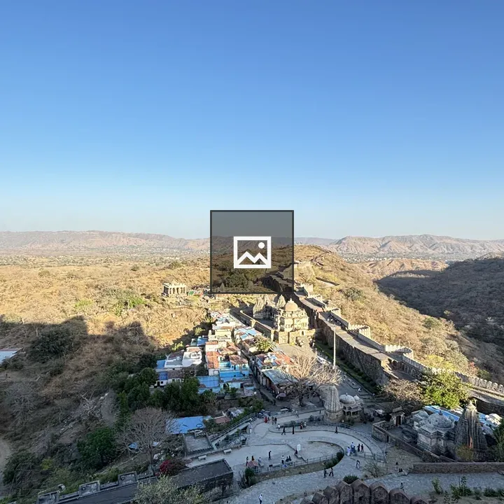 Ancient fort complex landscape