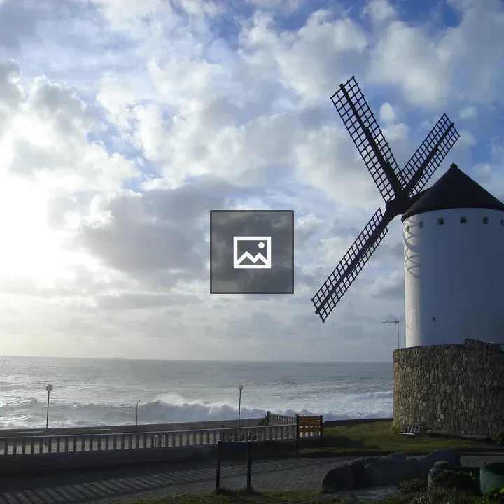 Windmill on the coast