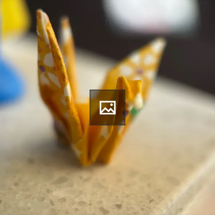 Origami Swan Macro