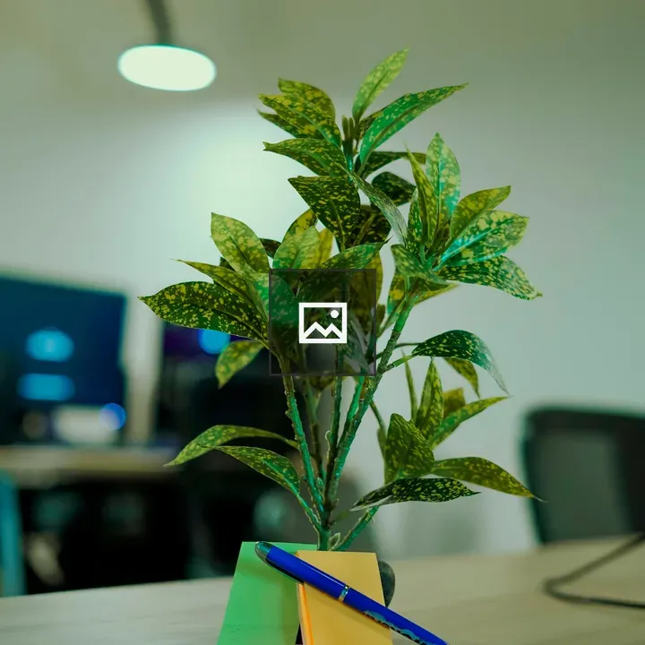 Artificial Croton Plant