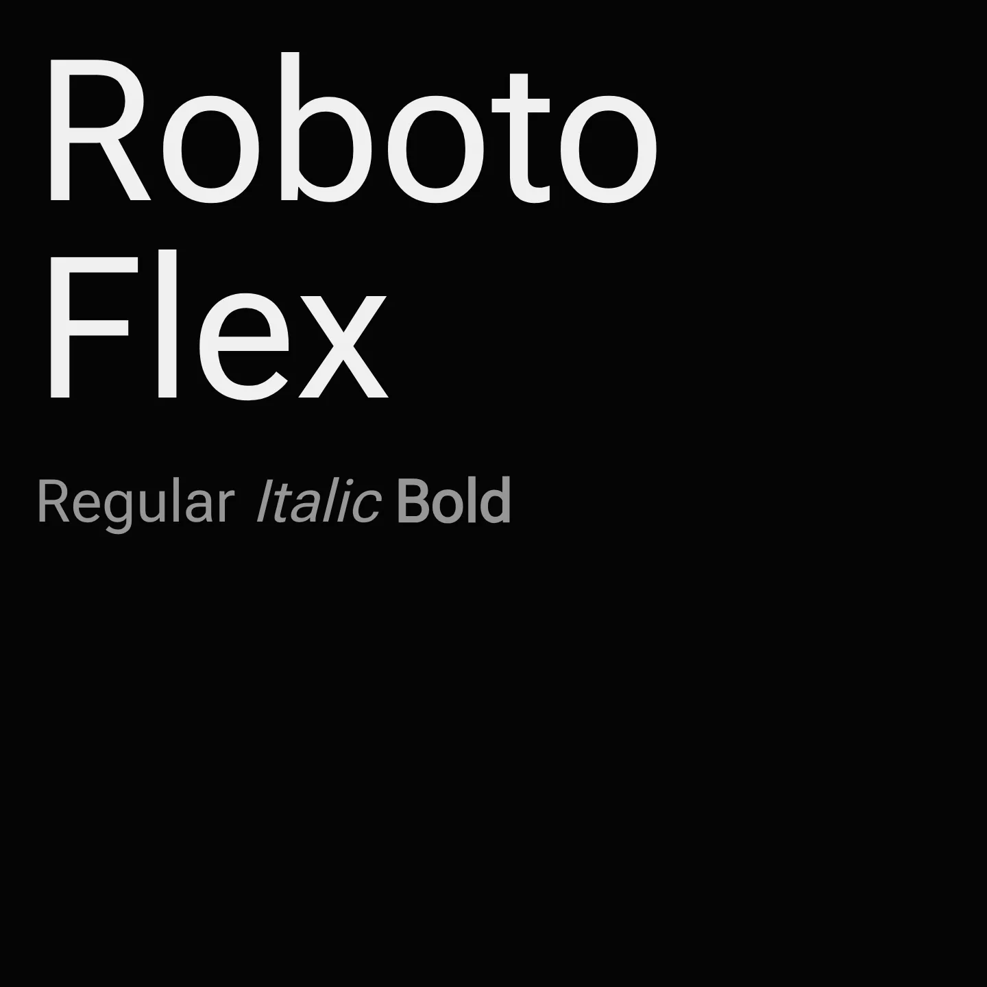 Roboto Flex