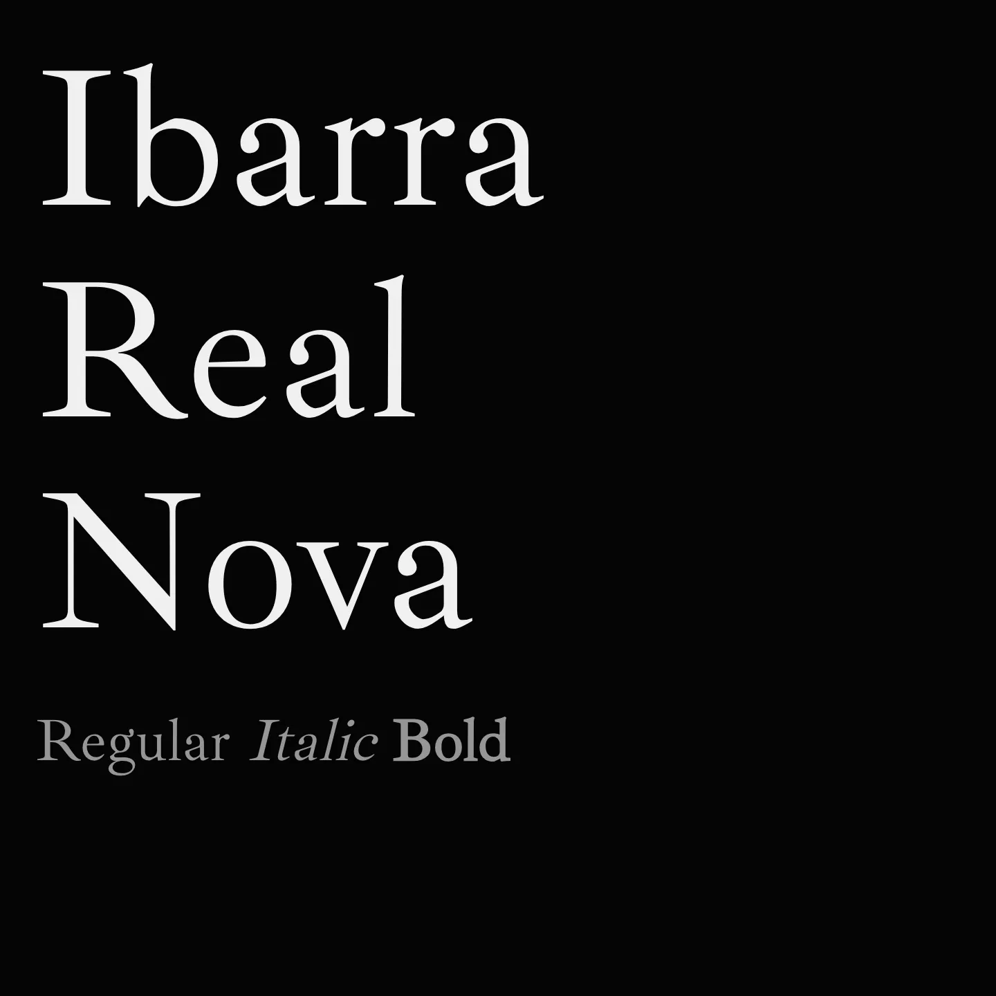 Ibarra Real Nova
