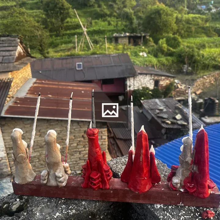Group Buddhist Offering Ritual