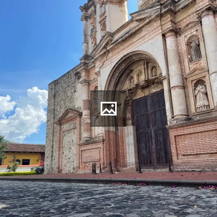 Antigua Guatemala Door and Sky