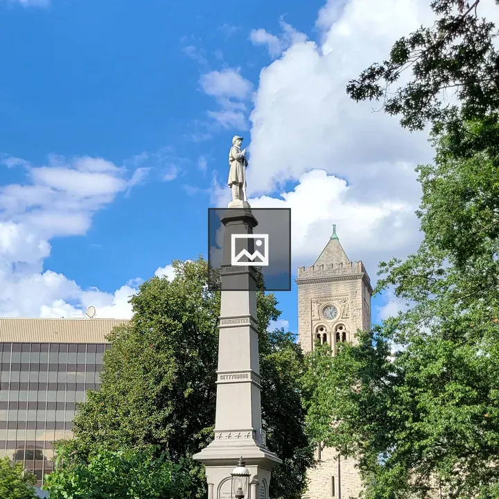 Civil War Monument Column