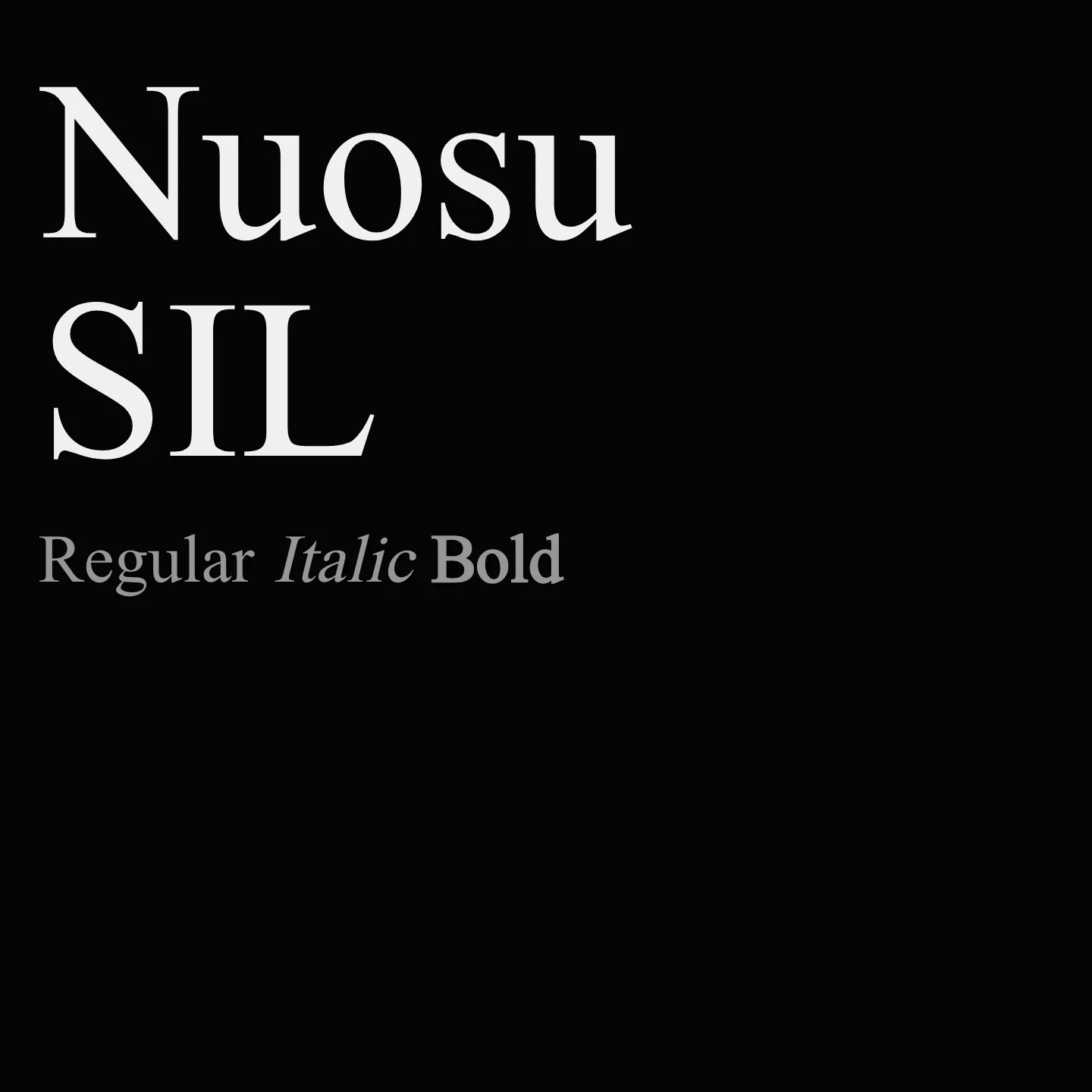 Nuosu SIL