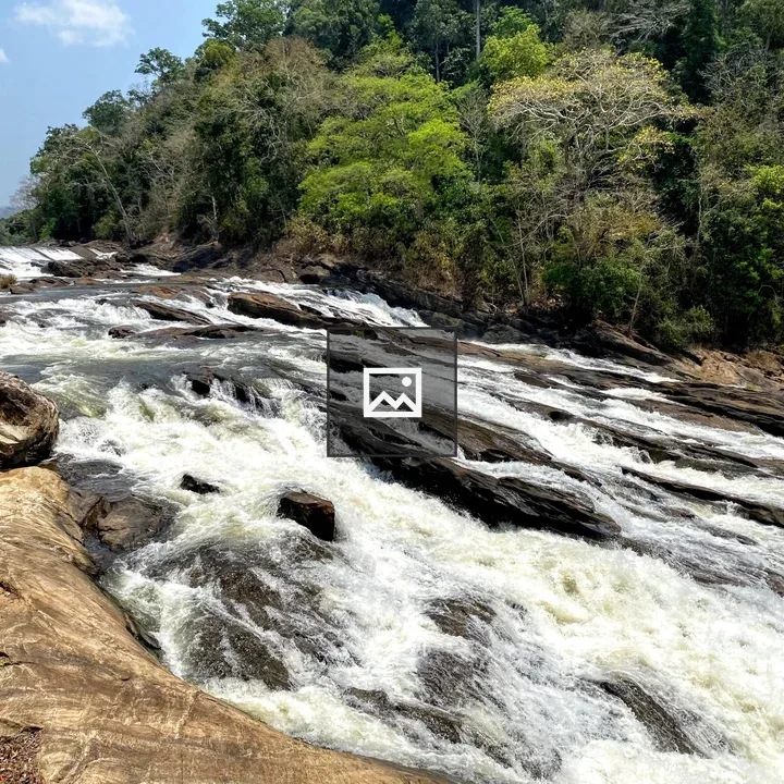 Waterfall in Vazhachal Forest