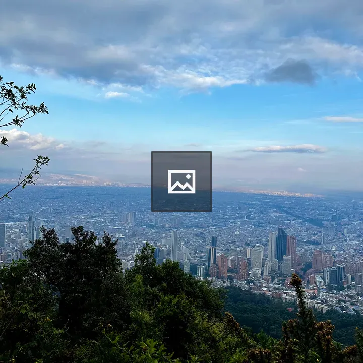 Aerial Bogota Skyline