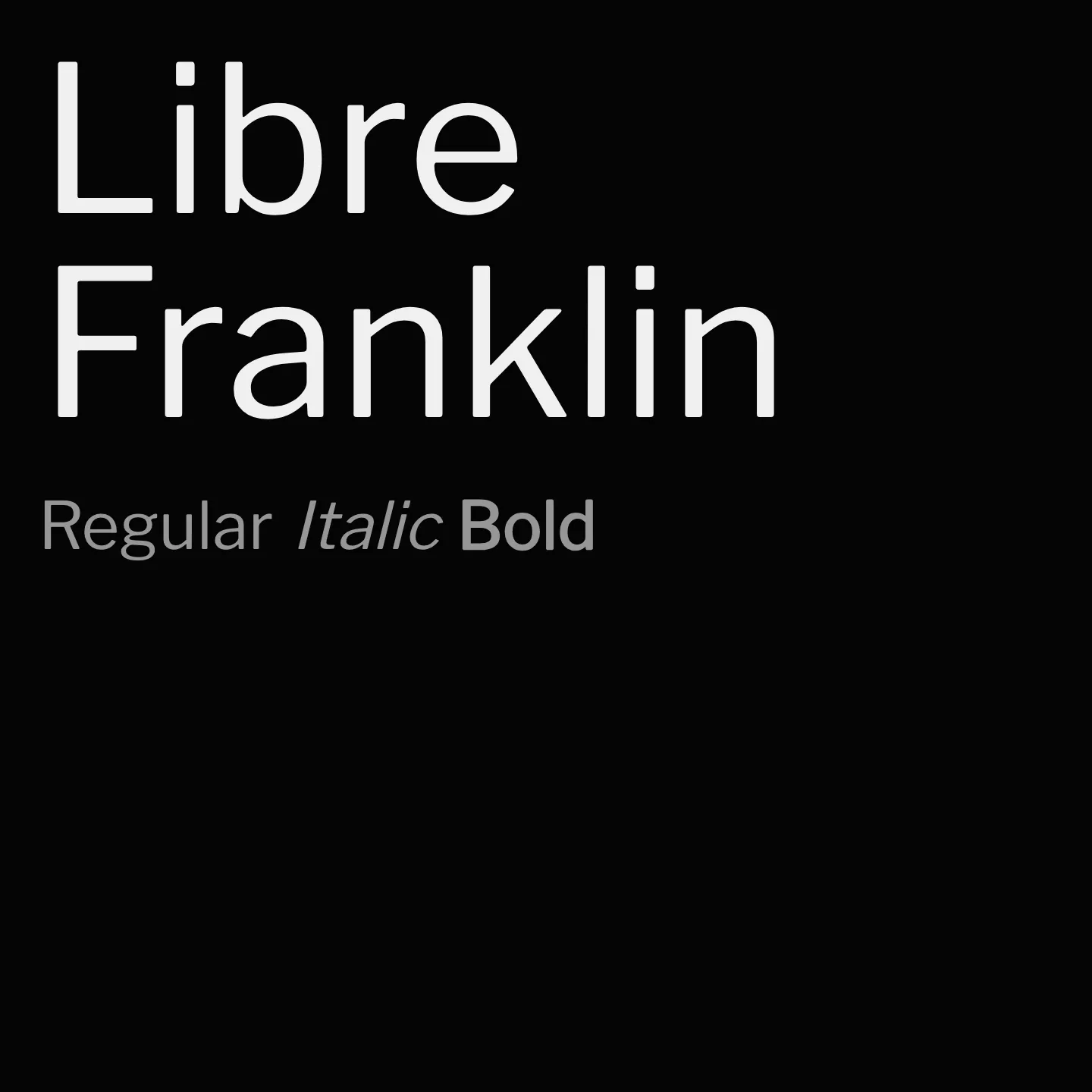 Libre Franklin