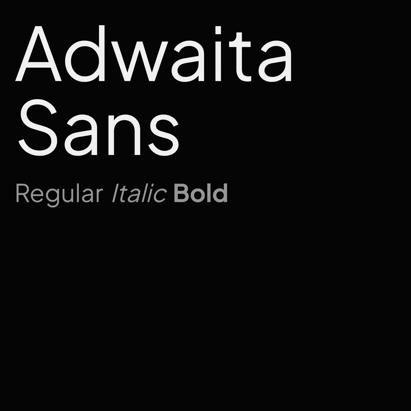 Adwaita Sans