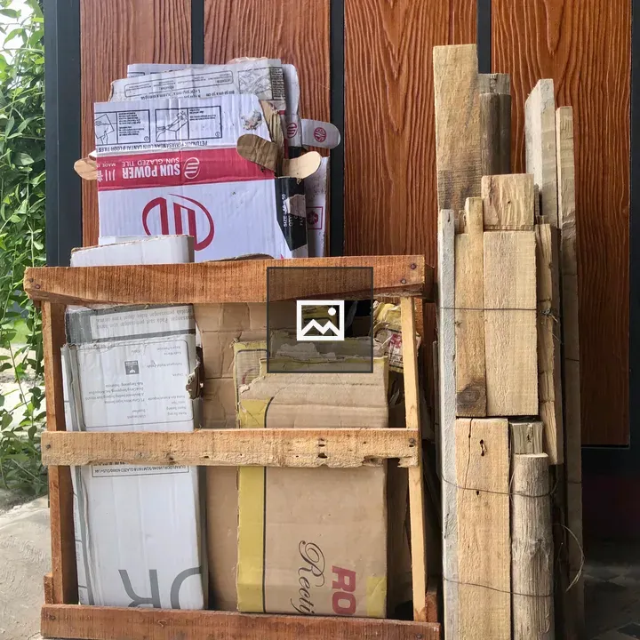 Waste management box and crates